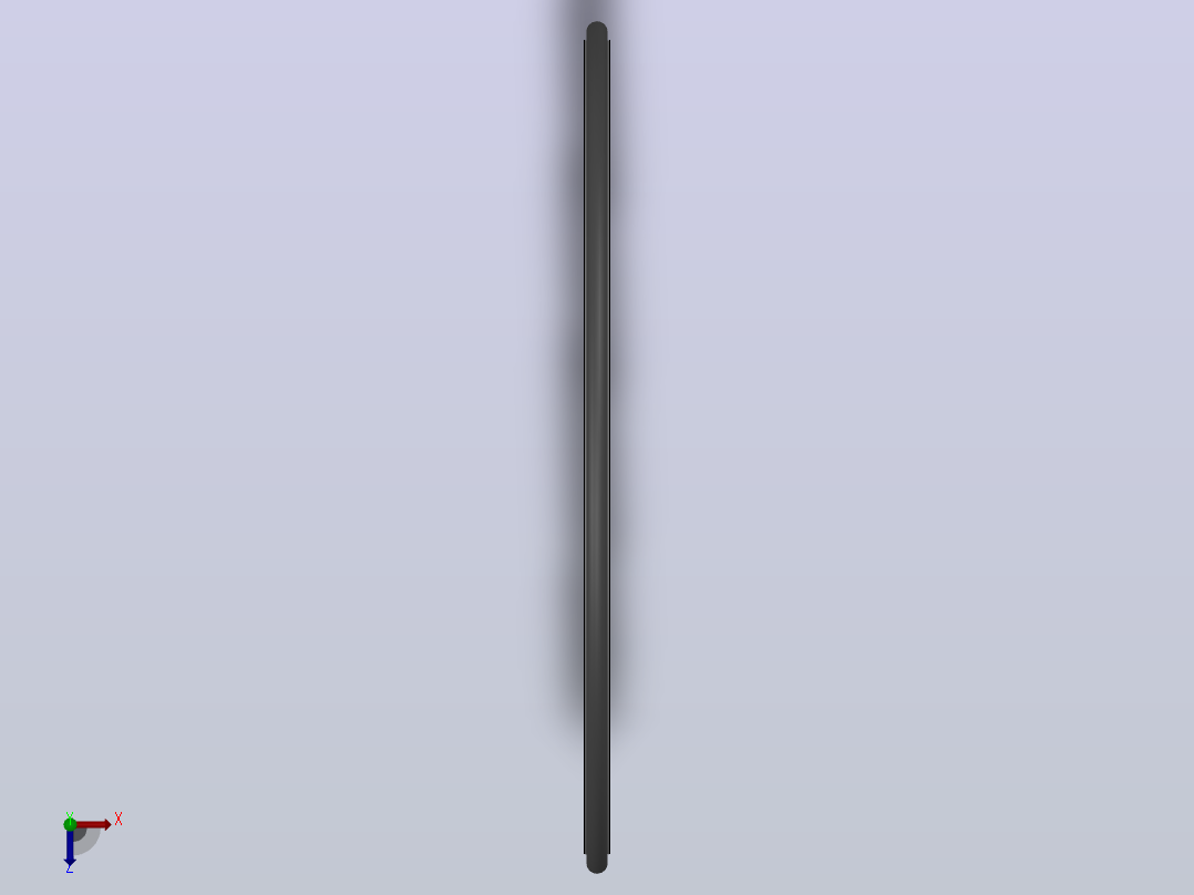 PTFE OD 型活塞杆密封(单作用）[OD260005200171F]俯视图