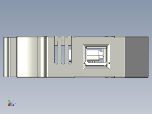 NRT28-32 1P熔断器-底座三维模型202011左视缩略图