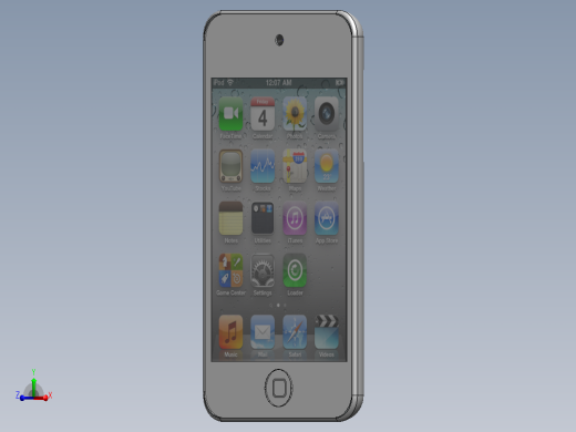 苹果iPod Touch -银色主视缩略图