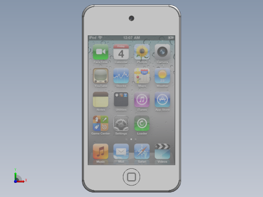 苹果iPod Touch -银色前视缩略图