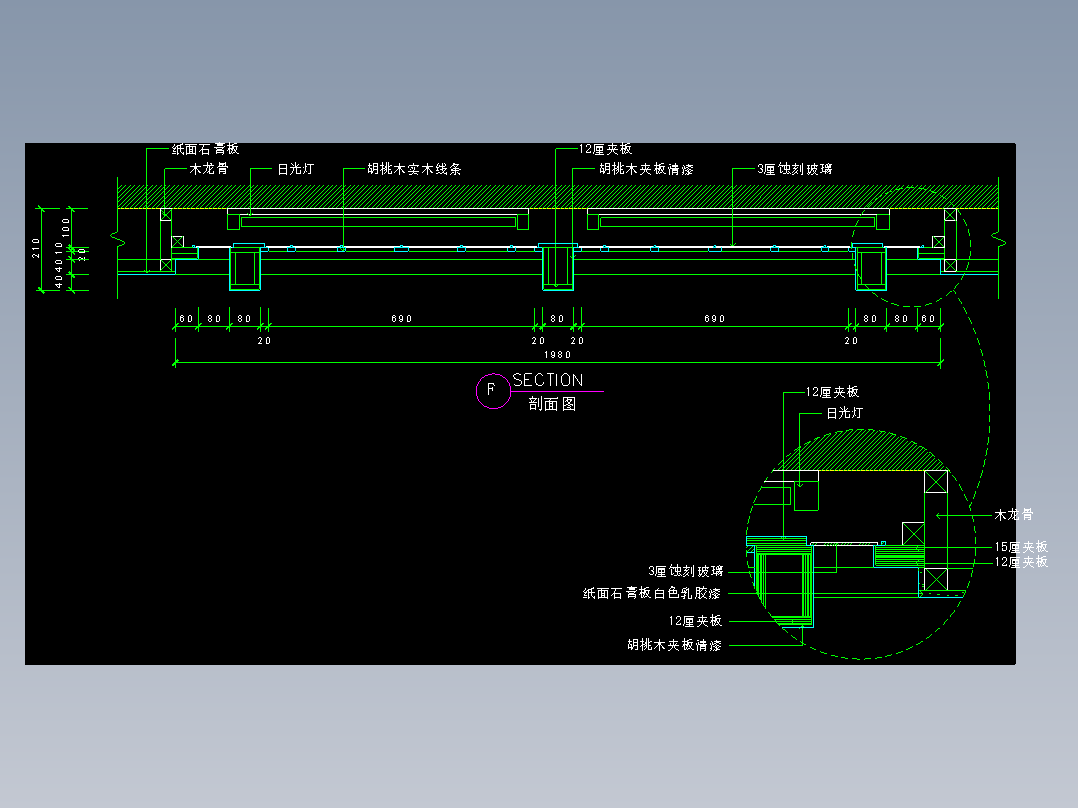 建筑室内装饰常用节点