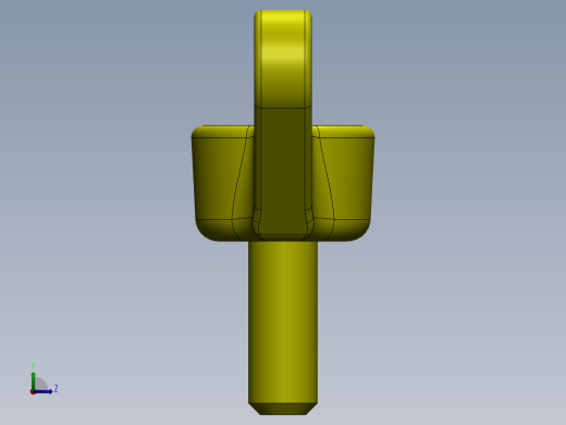 M6蝶形螺丝左视缩略图