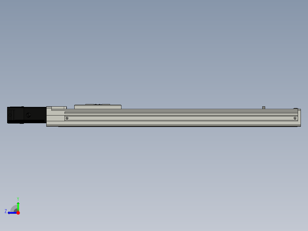 Toyo东佑达直线模组-ECH6-400-BC-反右视图