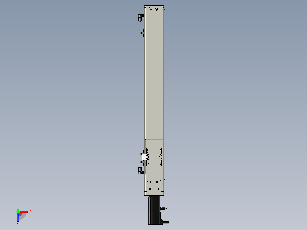 Toyo东佑达直线模组-ECH6-400-BC-反俯视图