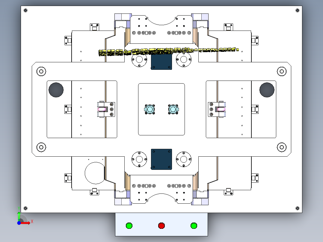 A12_热水器内胆折弯机SW2016前视图