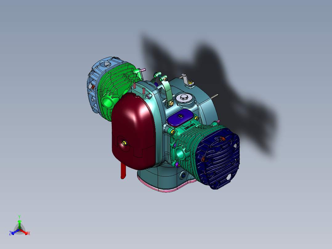 俄罗斯的越野侉子M72发动机