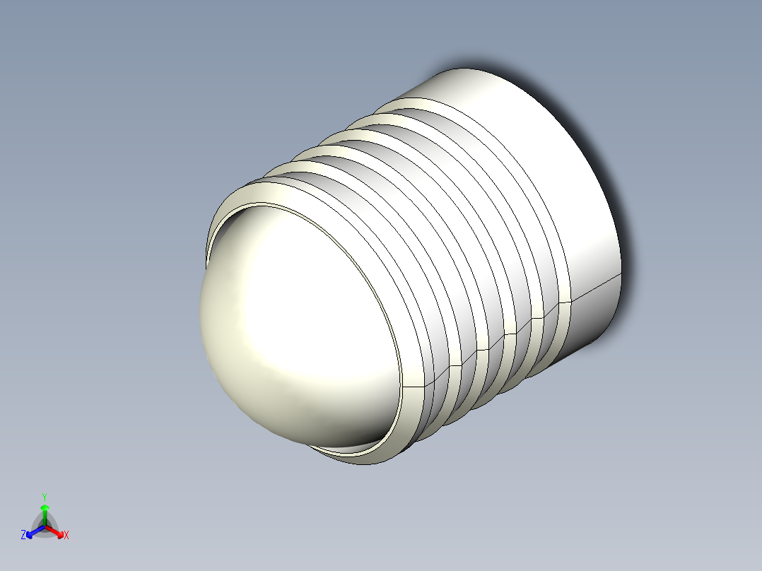密封栓塞(鋼材)2288.-3D多系列多零件图纸模型正等轴测图