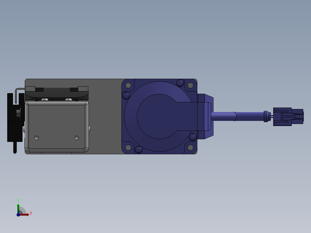 精密模组MY50-T10-200-BR-P20B-C4-C前视图