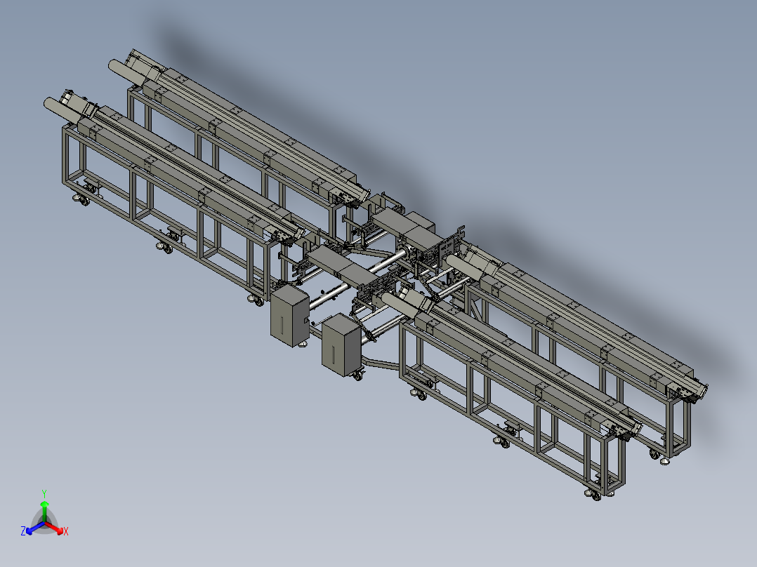 双排快速输送机