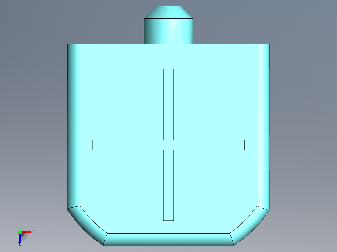 接近开关F3N-08TN02-N 电感式非屏蔽，端面感应，检测距离2mm俯视图
