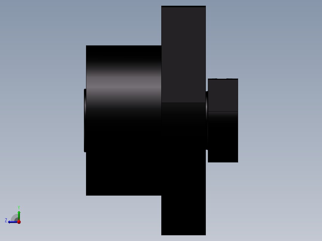 丝杆固定侧LEB01-10右视图