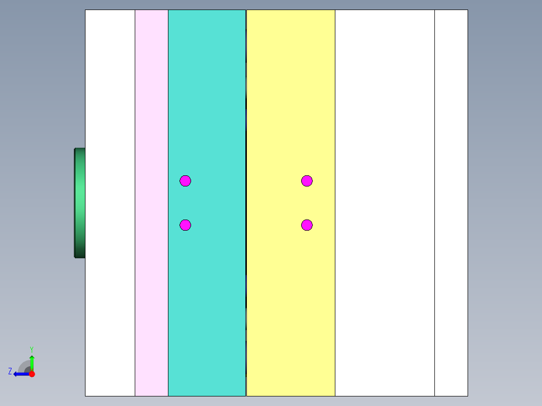 螺旋桨注射塑料模具设计【一模一腔-带三维图】120右视图