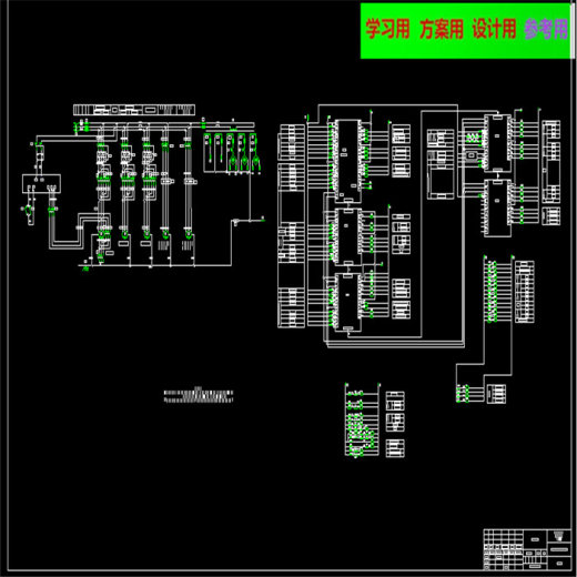 T6113卧式镗床电气全套图纸缩略图