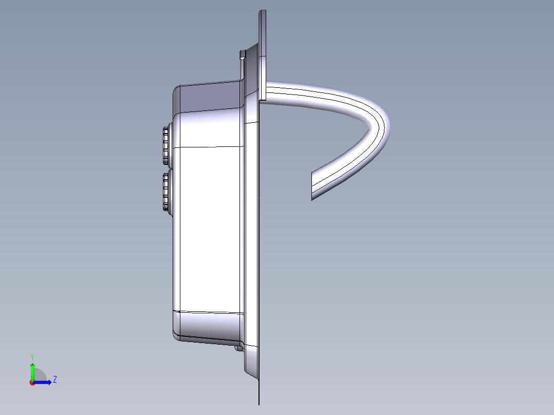 水槽、不锈钢水槽(25)左视图