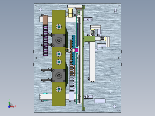 电阻自动切割测试机(含DFM)sw18可编辑前视缩略图