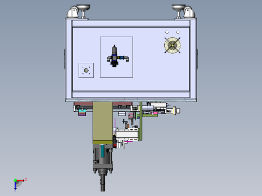 电阻自动切割测试机(含DFM)sw18可编辑俯视缩略图