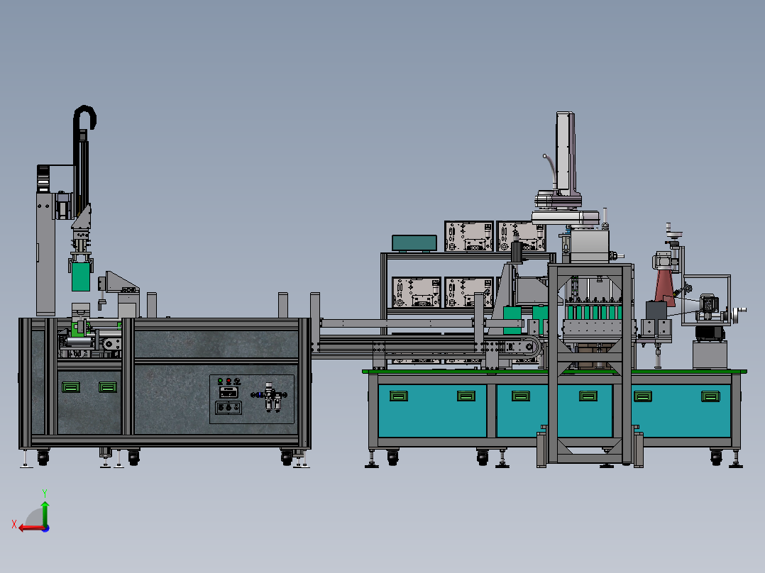锂电池气密检测机sw18可编辑后视图