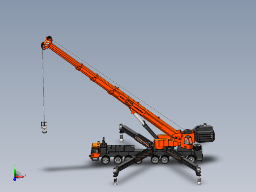 蜘蛛起重机大型工程吊机