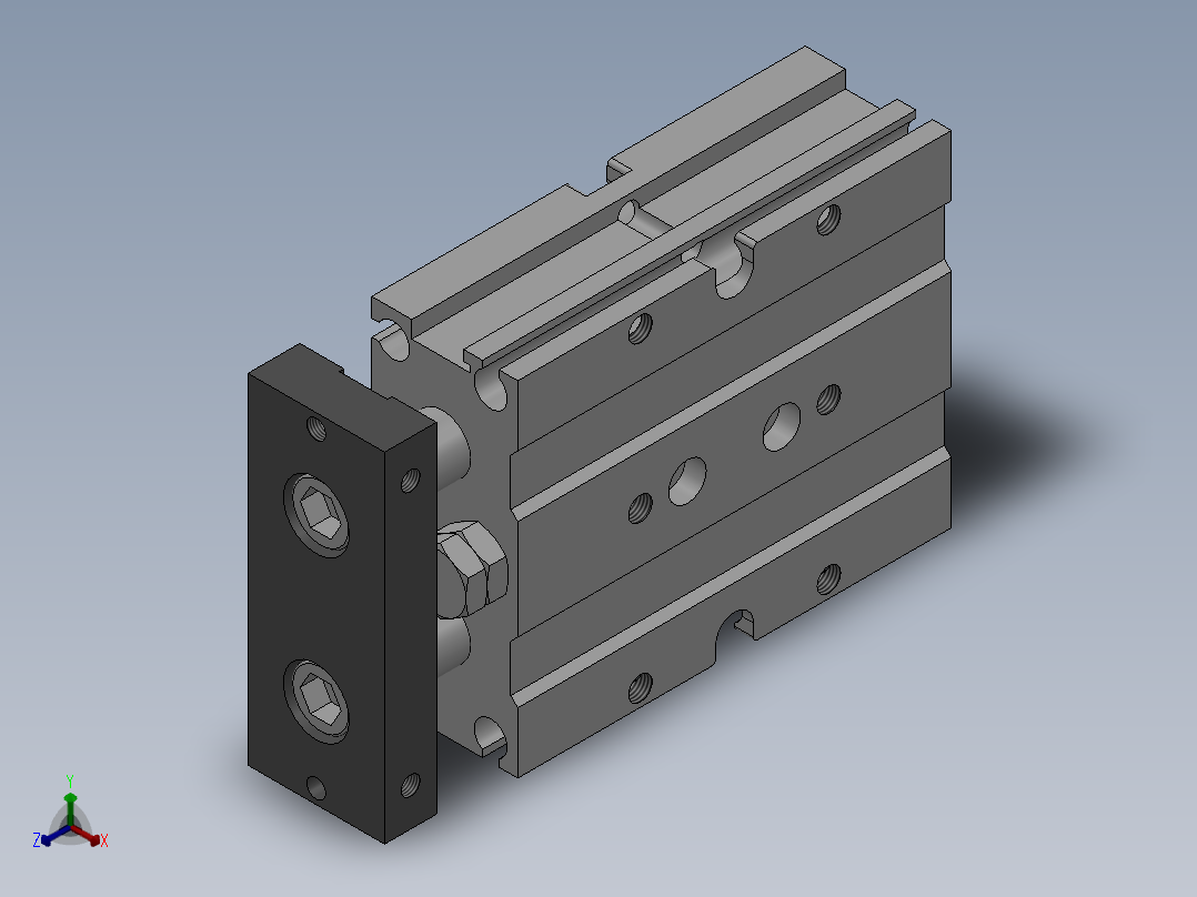 双轴气缸 TD25系列 13款