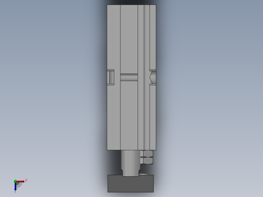 双轴气缸 TD25系列 13款俯视缩略图