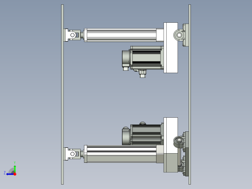 三自由度平台右视缩略图