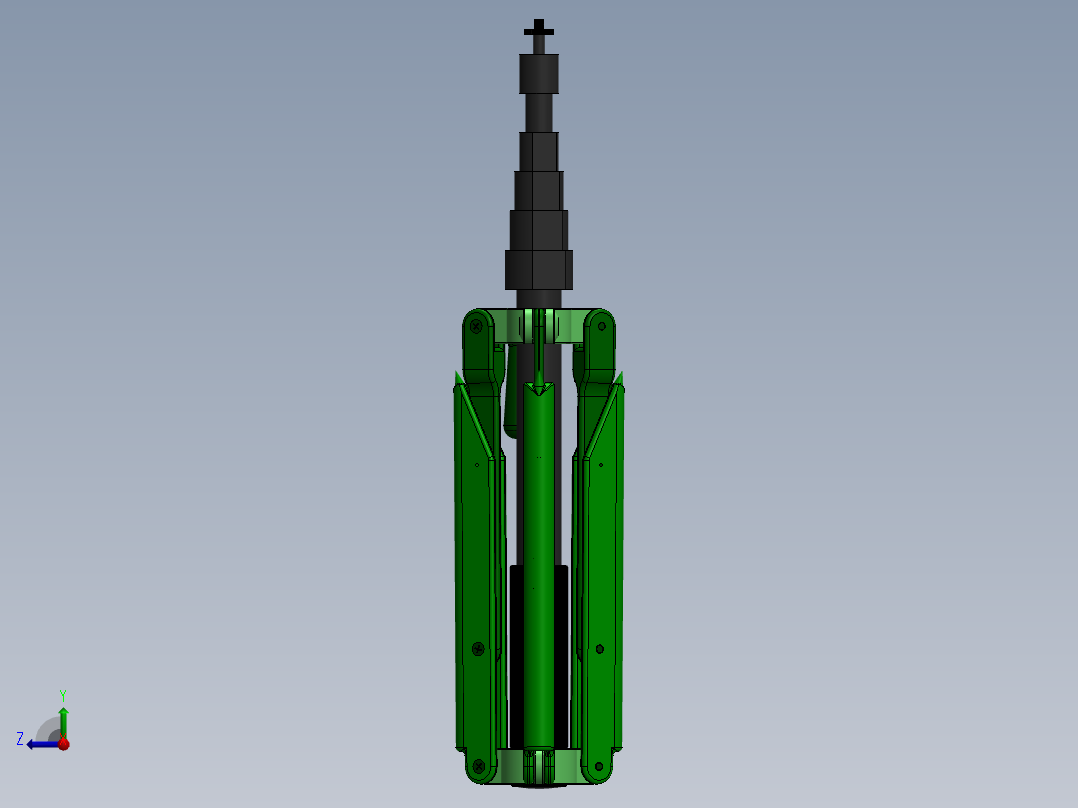 三脚架(40)右视图