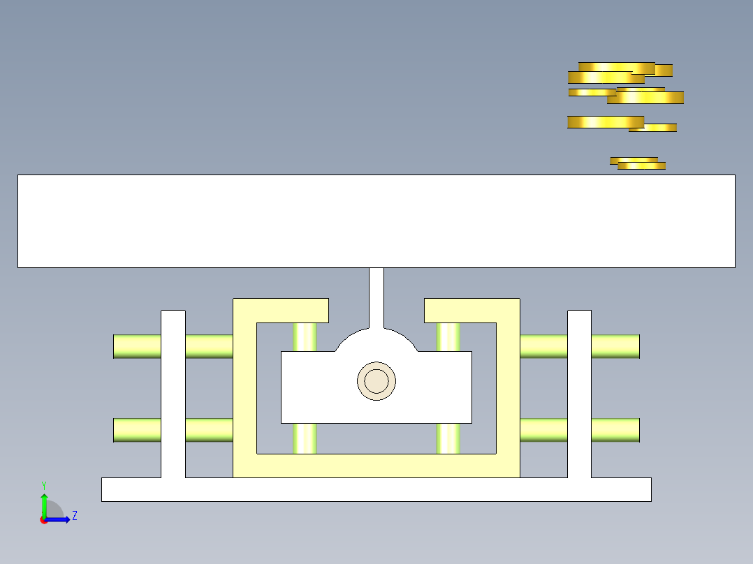 B3003861-硬币分拣机左视图
