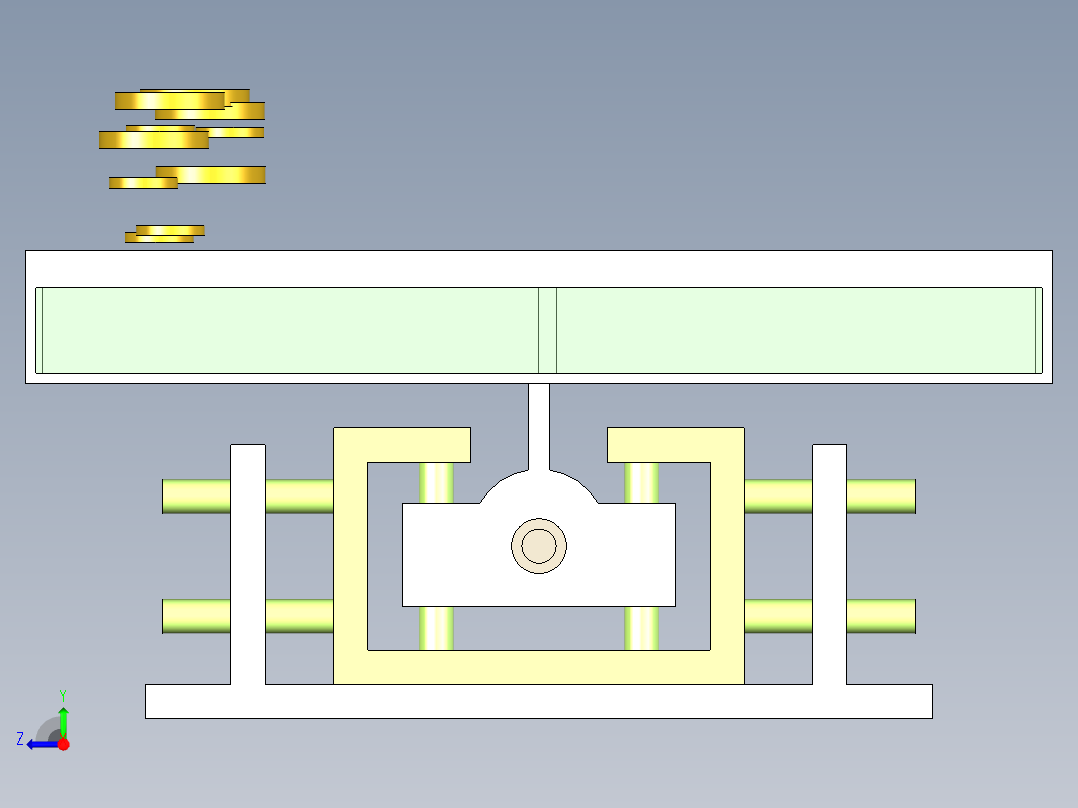 B3003861-硬币分拣机右视图