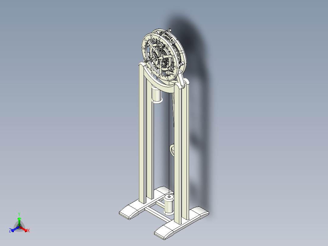 钟表、表(26)正等轴测图