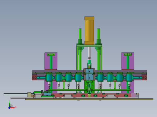 ZZ-6050 化妆品瓶盖自动组装机前视缩略图
