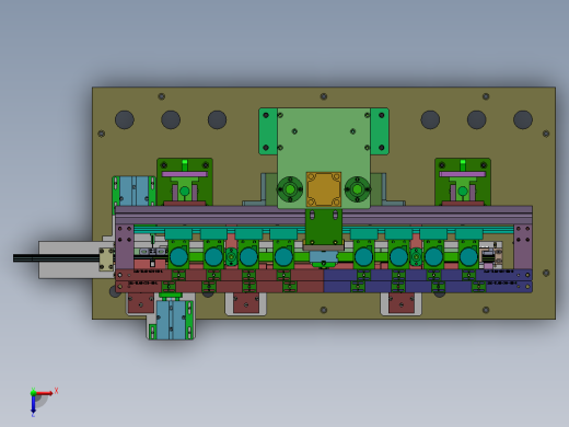ZZ-6050 化妆品瓶盖自动组装机俯视缩略图