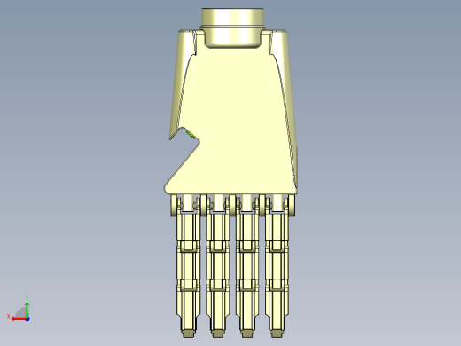 仿生机械手后视缩略图