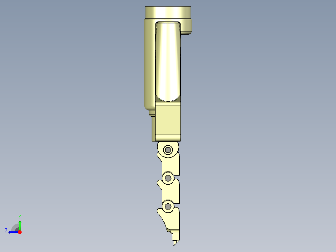 仿生机械手右视图