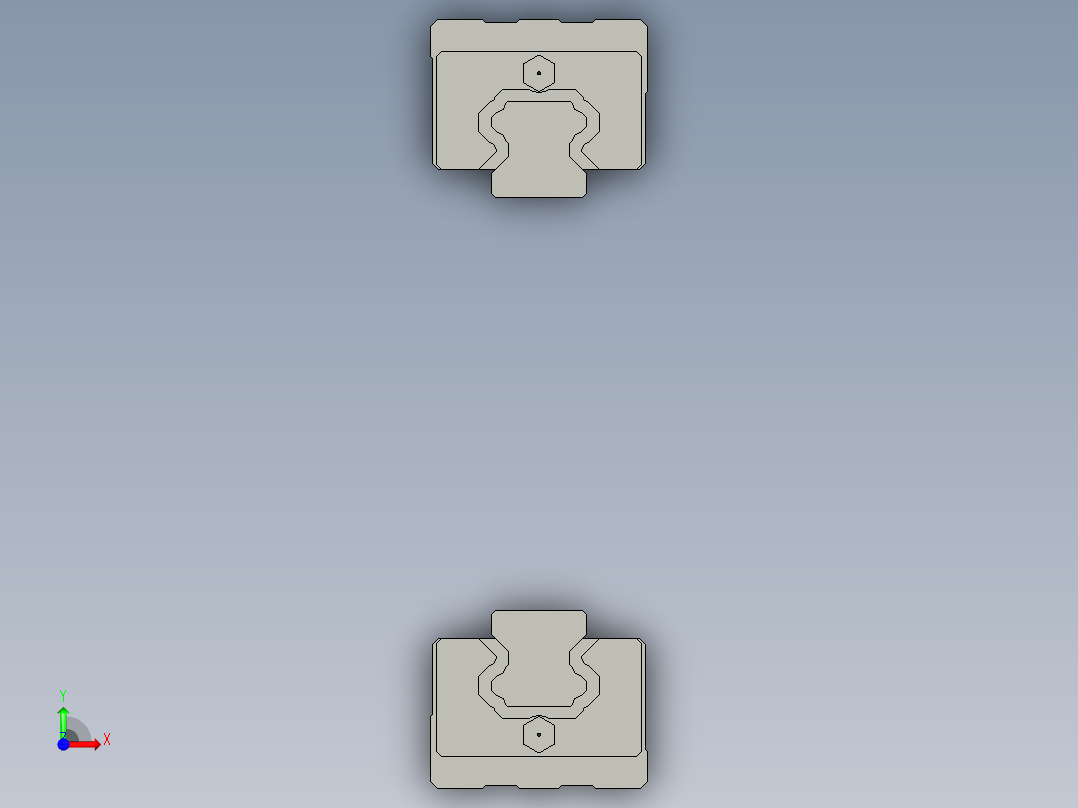 HGH-15CA-线轨5前视图