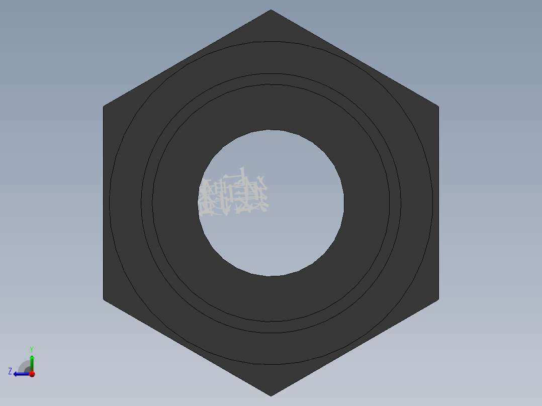 内螺纹接头-UPVC DN15-DN80(2)右视图