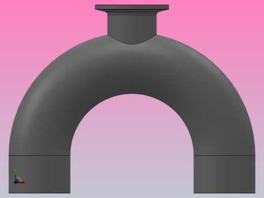 180°单卡U型三通[1506309-250075]前视缩略图