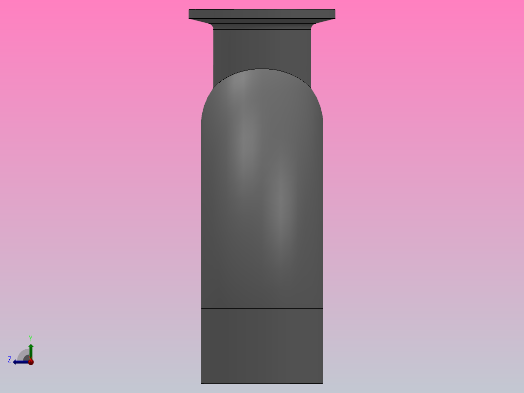 180°单卡U型三通[1506309-250075]右视图