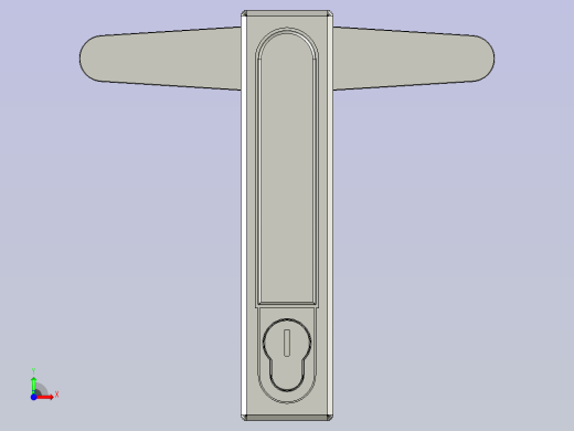 门锁490方黑前视缩略图