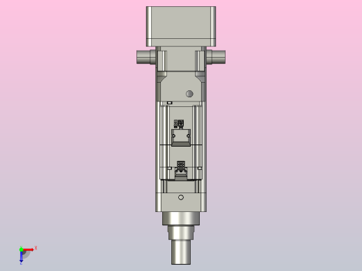 轻载电动缸TPA-ESR80-2510C-L100-MR-TC-W-P75-JX-C3俯视缩略图