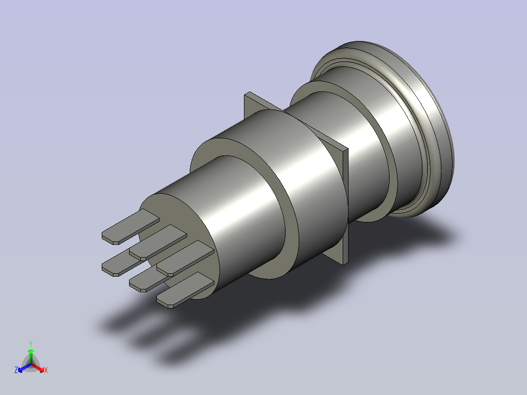 LA130-16A-22Z正等轴测图