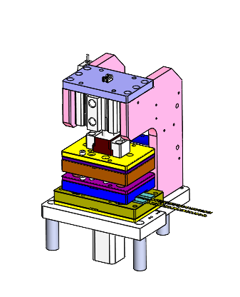 精密端子裁切模