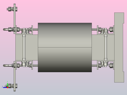 SG-30三相干式变压器三维模型202308右视缩略图