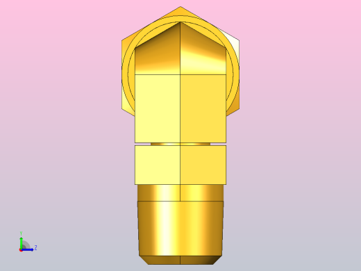 外螺纹弯头旋转接头169PS 6 2左视缩略图