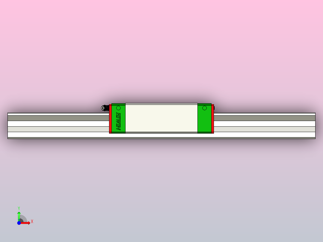直线导轨RGS45CA1R450Z0H前视图