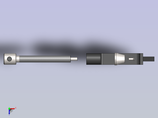 完整的C夹具装配俯视缩略图