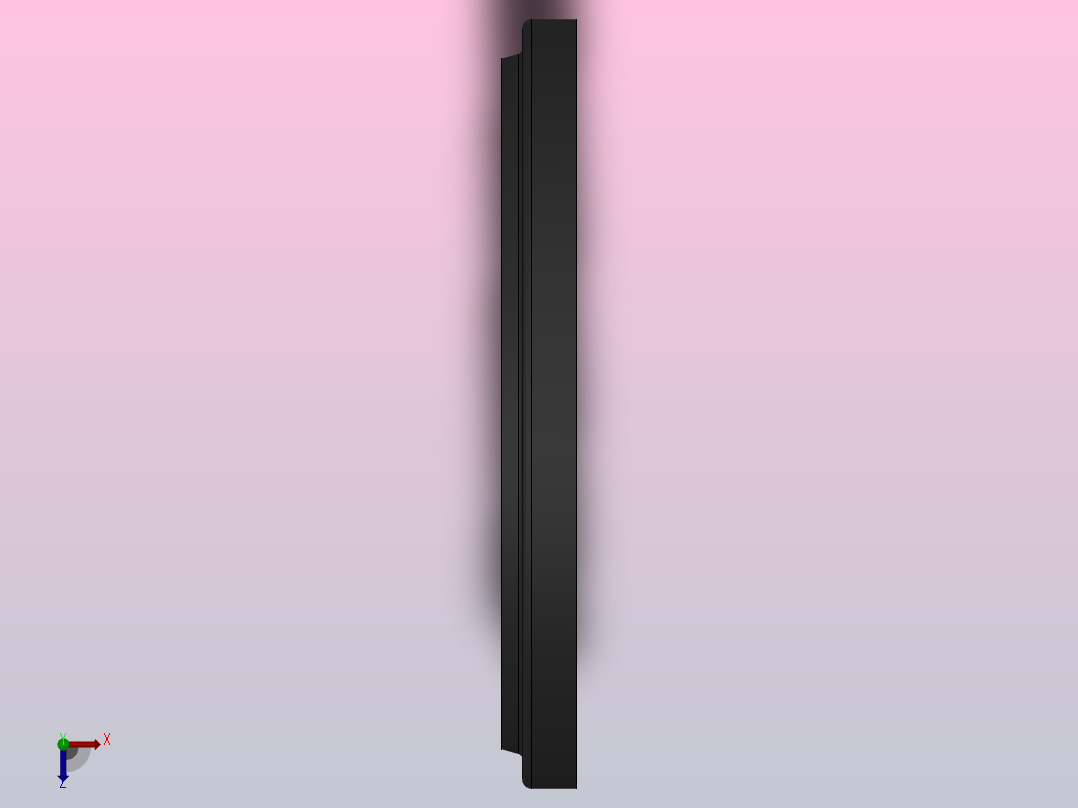 AH型ULTRATHAN金属骨架防尘圈(JIS)[AH100AZ5071]俯视图