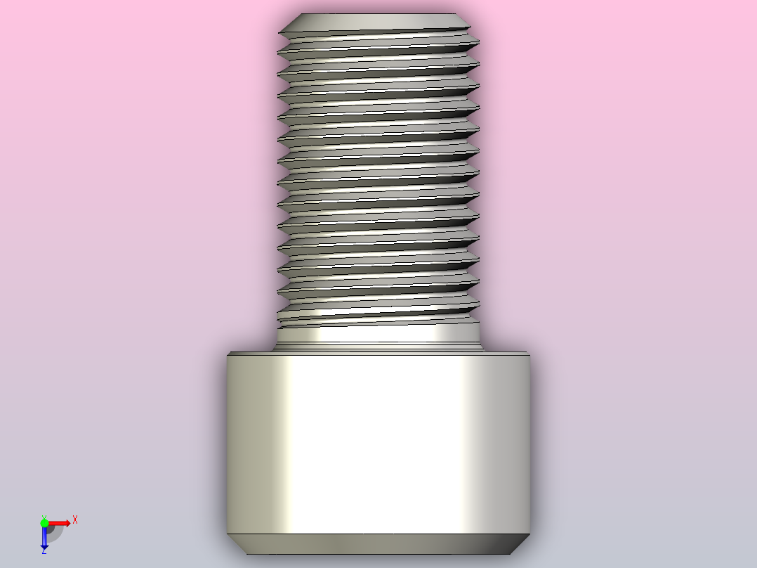 DIN_EN_ISO_4762_M42x70.ipt内六角螺钉俯视图
