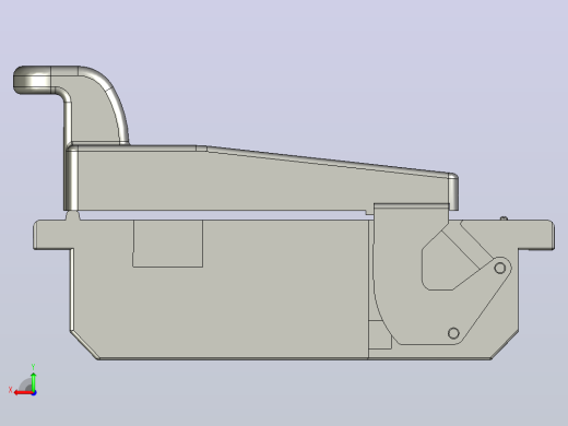 HR6-250_30Ⅱ 3P熔断器式隔离开关三维模型202011后视缩略图