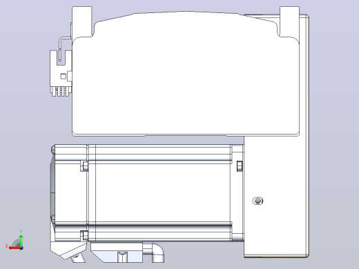 皮带直线轴半封闭可选导轨TPA-HNB-140D-120-L550-LP-C-P40-N3后视缩略图
