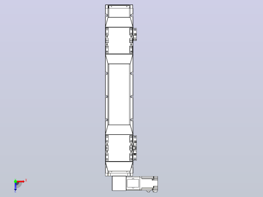皮带直线轴双滑块型TPA-GCBS-120-P70-L125-DL-M20-N3俯视缩略图